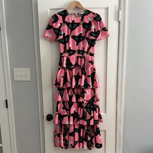 RHODE Multicolor Abstract Dress